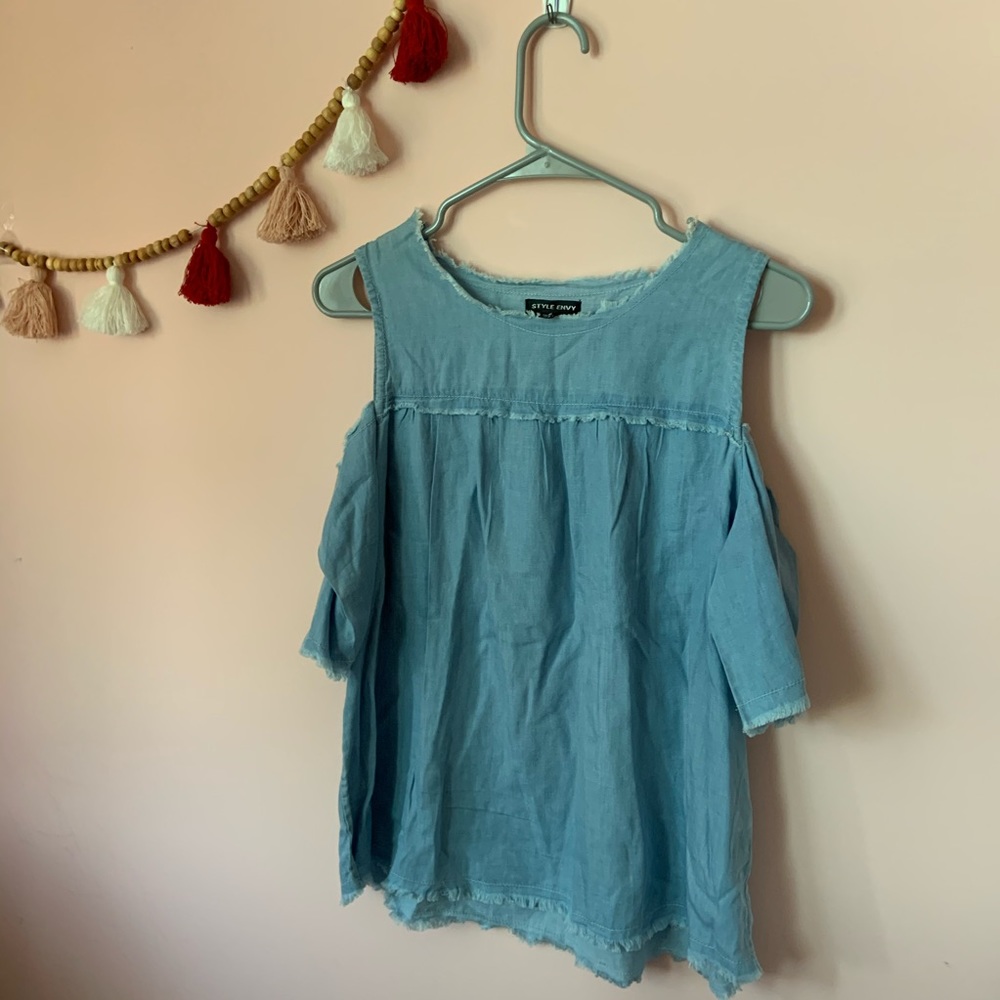 Cold Shoulder Top